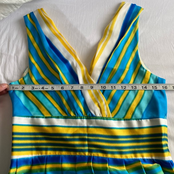 Silk Multicolour dress - Picture 7 of 9